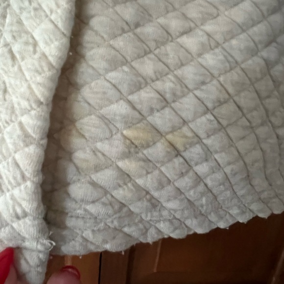 Muk Luks Women's Cream Teddy Jacket and Top - Picture 9 of 10